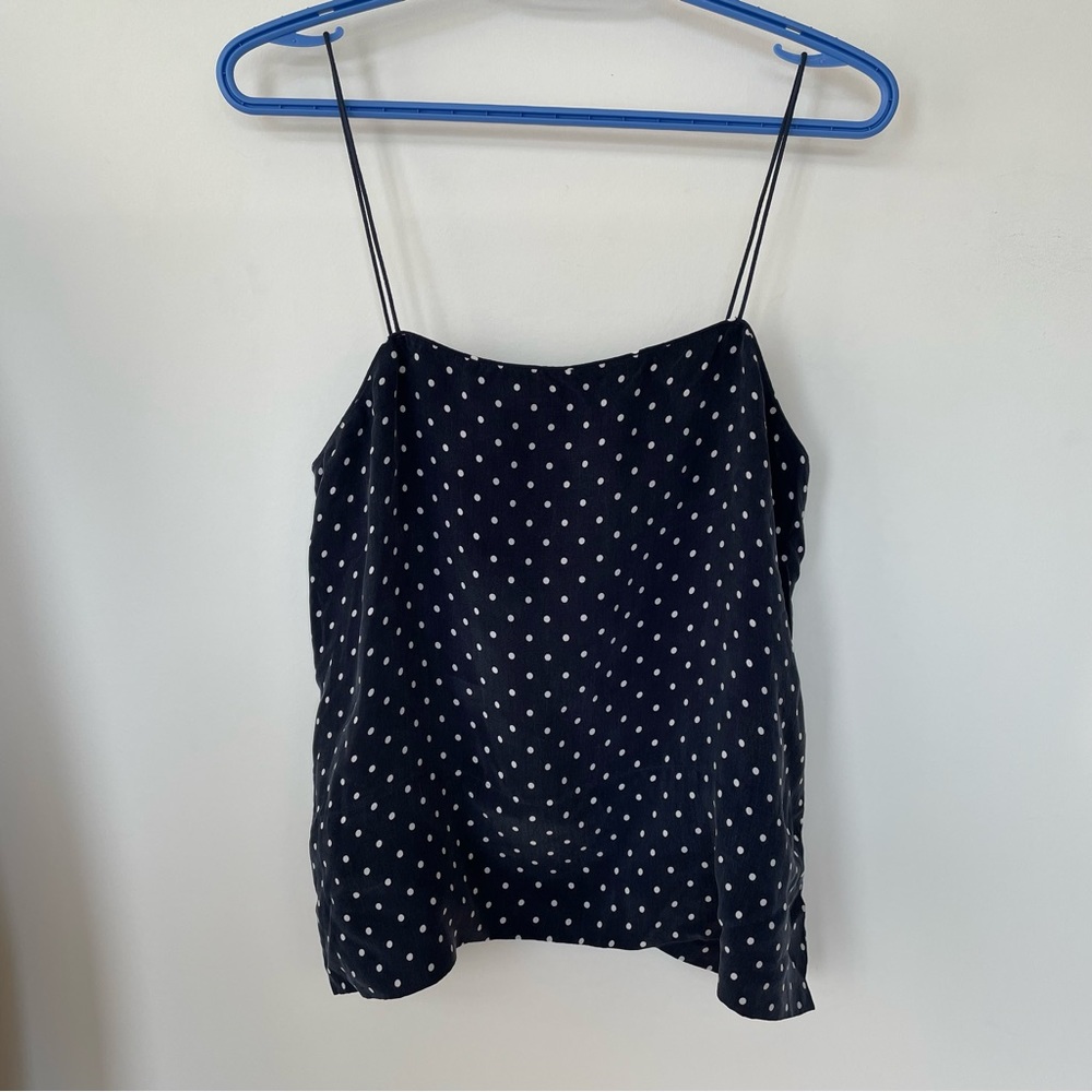 Everlane polka dot camisole